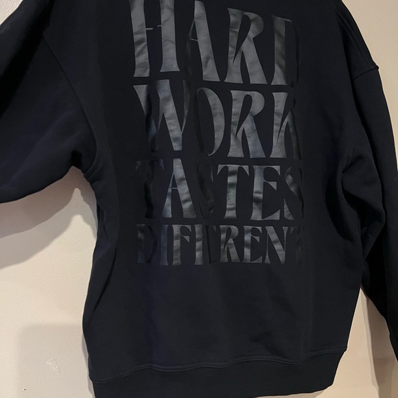 Gran Coramino Tequila Black HARD WORK TASTE DIFFERENT Crewneck Size XL - Picture 4 of 10